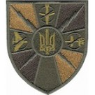 Шеврон Війська РЕБ  олива/кольоровий