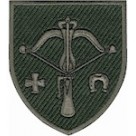 Шеврон 1027 Зенітний ракетно-артилерійський полк олива/кольоровий