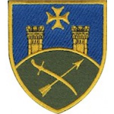 Шеврон 9 армійський корпус /олива/кольоровий/