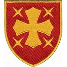 Шеврон 19 армійський корпус /олива/кольоровий/