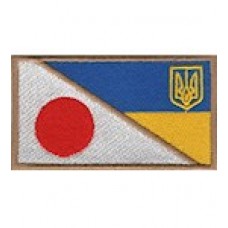Прапорець Японія-Україна Прапорець Японія-Україна