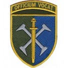 Шеврон 162 ОМБр  Officium vocat  /кольоровий/олива/
