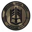 Шеврон  Навчальний центр НГУ ім.Вишиваного  /хижак/койот\мультикам\олива