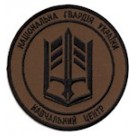 Шеврон  Навчальний центр НГУ ім.Вишиваного  /хижак/койот\мультикам\олива