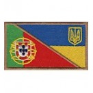 Прапорець Україна-Португалія