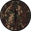 Шеврон в/ч 3080 Оберігати, запобігати, лікувати \койот\хижак