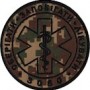 Шеврон в/ч 3080 Оберігати, запобігати, лікувати \койот\хижак