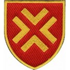  Шеврон 50 окремого артилерійського полку (50 ОАБр) ЗСУ \3 кольори