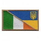 Прапорець Ірландія-Україна