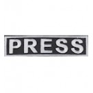 Нашивка "PRESS". Колір: чорний.