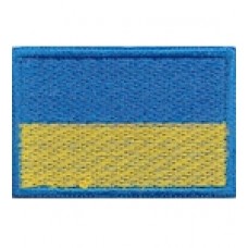 Прапорець України 3х4,5 см. Колір: жовто-блакитний.