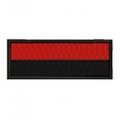 Прапорець. Колір: чорно-червоний.