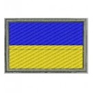 Прапорець Сил спеціальних операцій 3х4,5 см. Колір: жовто-блакитний.