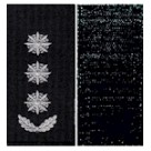 Погоны Полковник Полиции + липучка 4,00 грн.. Колір: бундес, олива, чорний.