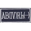 Нашивка "Группа крови 4-" (8,5х4,0). Колір: синій темний.