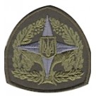 Кокарда рыбохраны. Колір: олива.