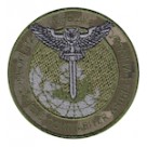 Шеврон "Воєнна розвідка України"(сова). Колір: цифра/олива