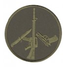 Шеврон "Пацифик" (оружие). Колір: олива.