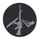 Шеврон "Пацифик" (оружие). Колір: чорний.