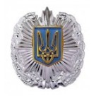 Кокарда МВД срібло. Колір: срібло