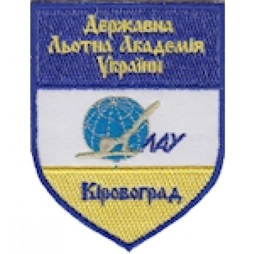 Нашивка "ДЛАУ". Колір: білий.