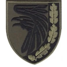 Шеврон 93 ОМБр (орел) олива/чорний