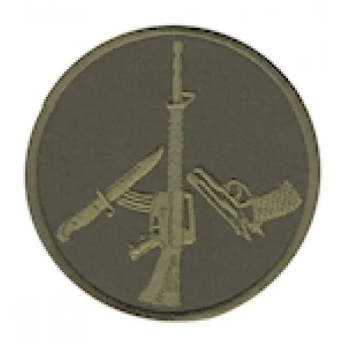 Шеврон "Пацифик" (оружие). Колір: олива.